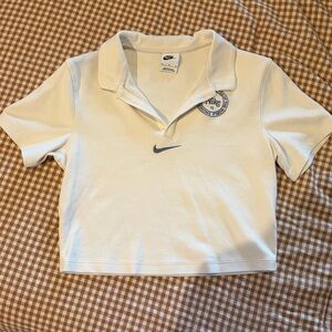 Nike Cropped Polo Shirt